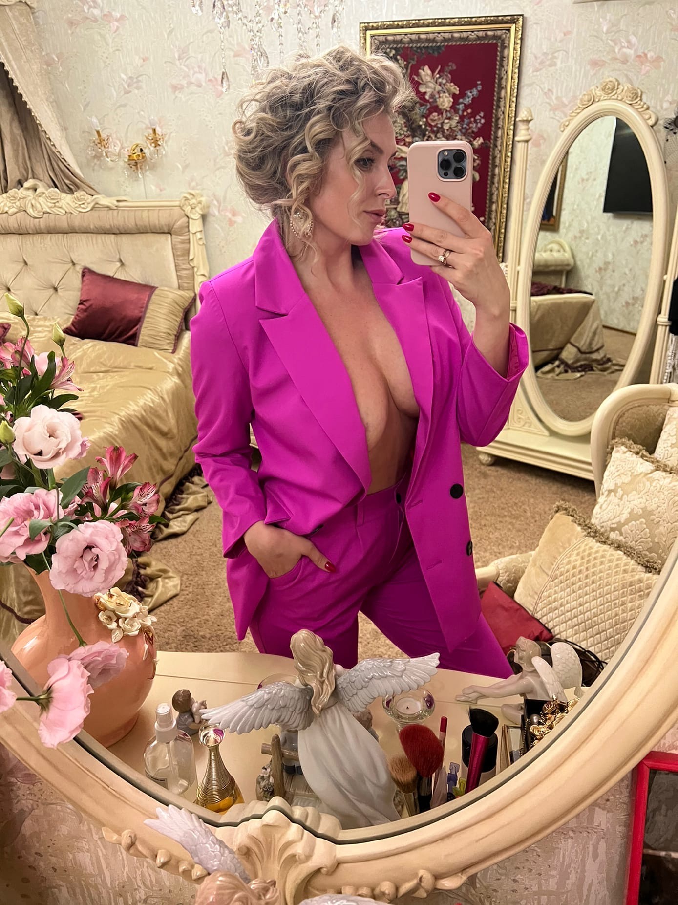 This is a portrait image with resolution 1388x1852, dominant color gray, approximately 5 main objects, containing 5 people.