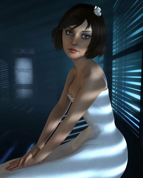 This is a portrait image with resolution 576x720, dominant color teal, approximately 1 main objects, containing one person.